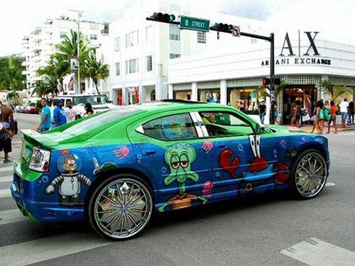 crazy car paint jobs