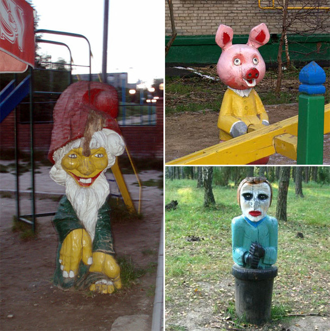 disturbing playgrounds