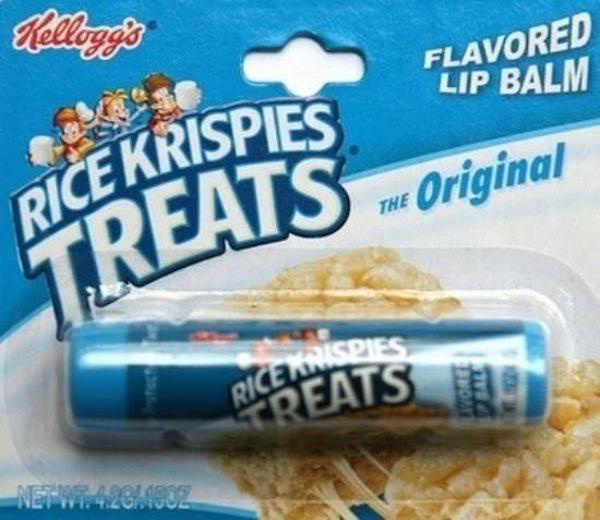 genius product snack - Kellogg's Flavored Lip Balm Ice Krispies Ricesfats original The Ispies Bal Qeats NETW7.4.2011002