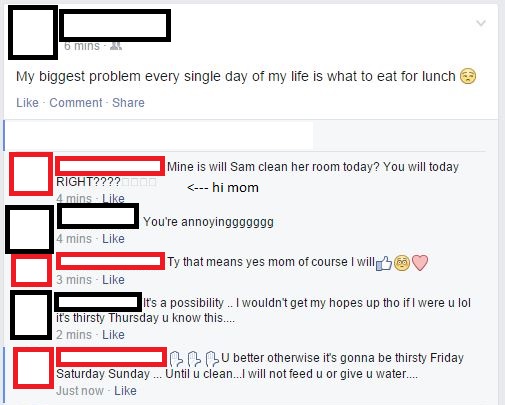 18 Parents Embarrassing Their Kids on Facebook