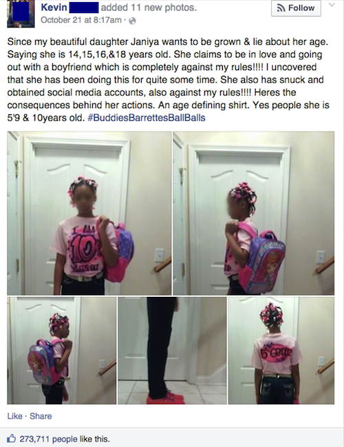 18 Parents Embarrassing Their Kids on Facebook