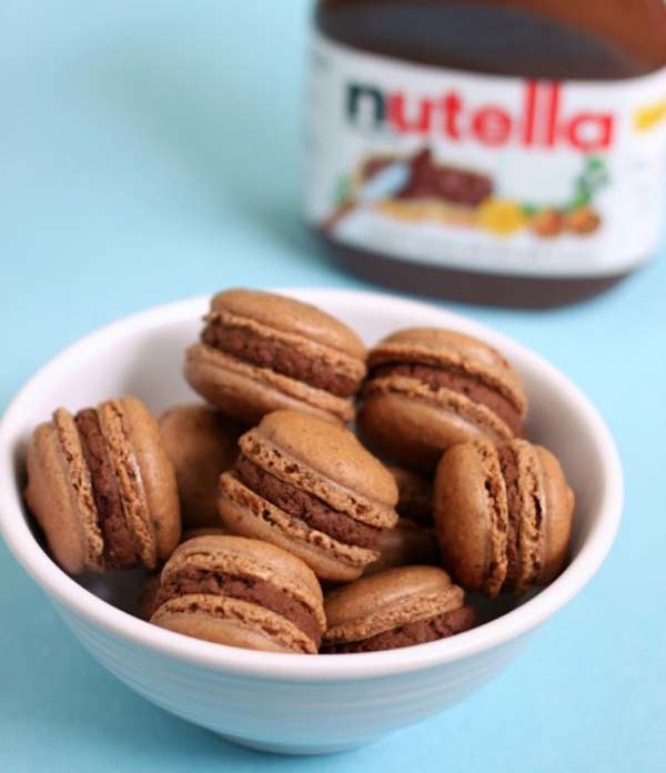 Macarons are difficult to make, but the hassle would be worth it if they tasted like Nutella.