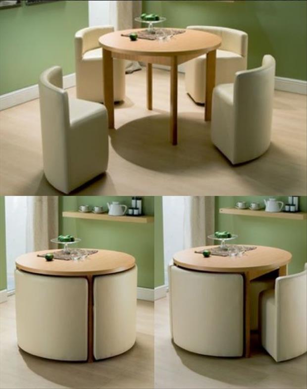 genius idea round small dining table