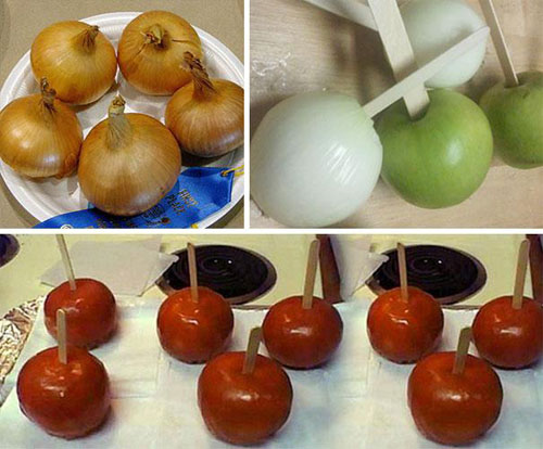 A Candy Apple isn’t great, but a Candy Onion is just plain gross