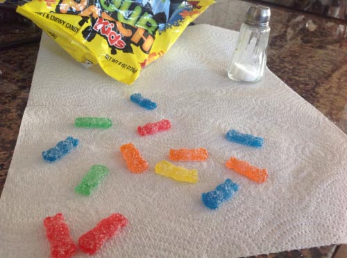 When this girl added salt to her Sour Patch Kids, she described it as “the perfect crime”