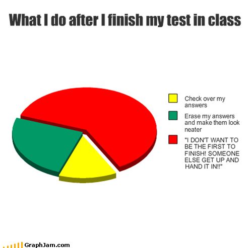 18 Totally Accurate Pie Charts About School