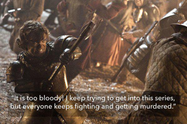 17 one-star reviews for game of thrones