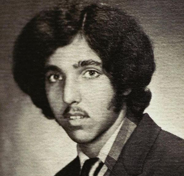 High school photo of Ron Jeremy