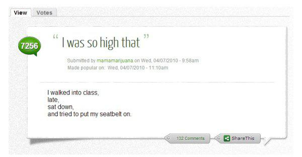 21 people that may have gotten too high