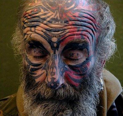 20 of the Scariest Face Tattoos Ever