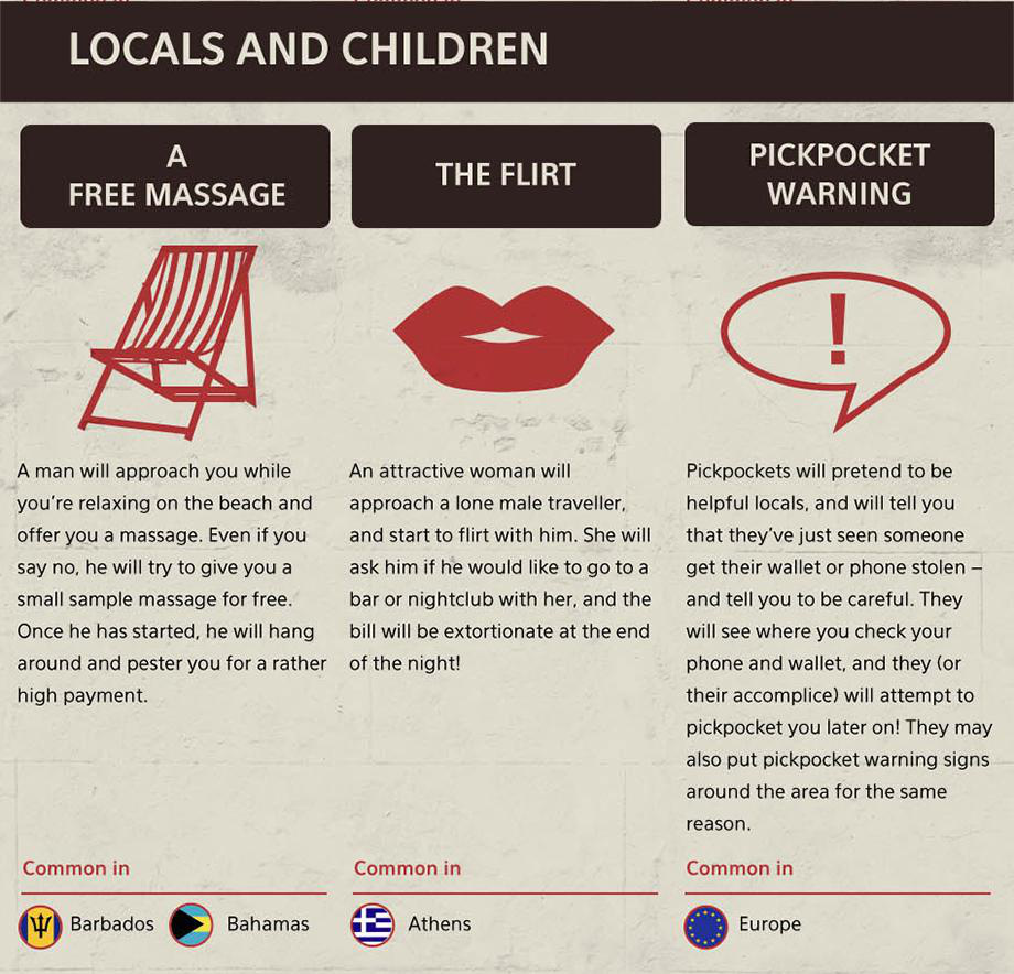paper - Locals And Children The Flirt Pickpocket Warning Free Massage A man will approach you while An attractive woman will you're relaxing on the beach and approach a lone male traveller, offer you a massage. Even if you and start to flirt with him. She