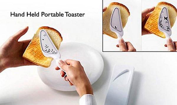 Hand-Held Portable Toaster