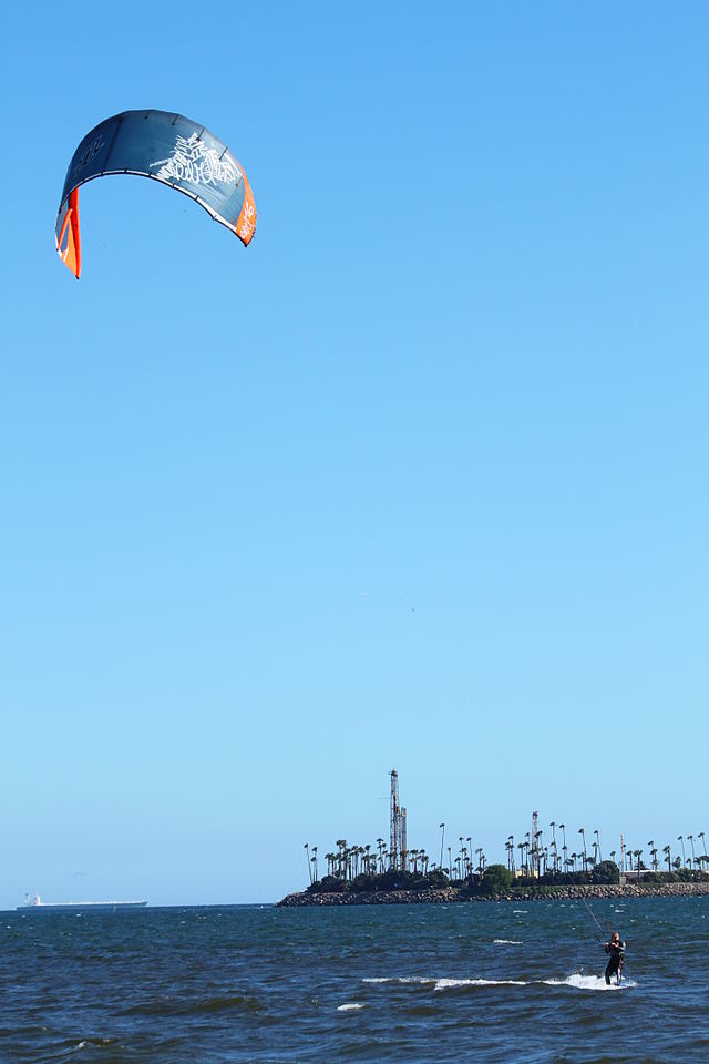 kite surfing - Wha