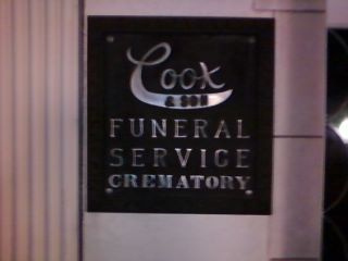 signage - ook Funeral Service Crevatory