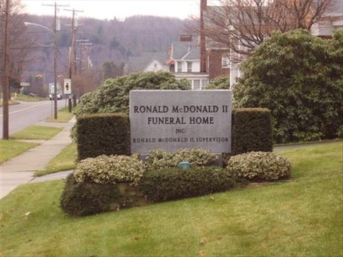 ronald mcdonald funeral home - Ronald Mcdonald Ii Funeral Home Inc Ronald Mcdonald B, Supervisor