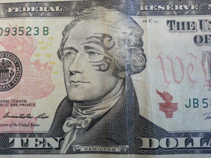 american $10 bill - Festivals W Inni Vede Hint mw 32 93523 B. Reservema The Of Stal Tem Erve Egal Tender Blic And Private JB5 Sumettete lei 7 of the United States.