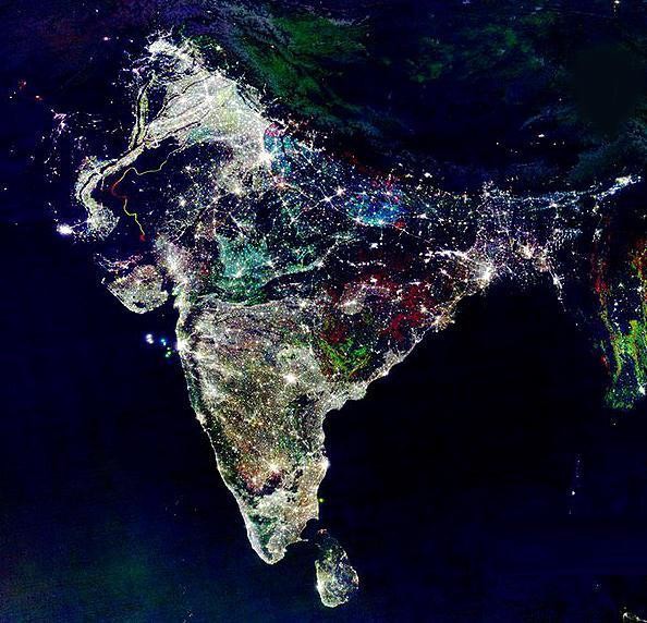 This photo of India is actually a composite of satellite images taken over a decade. It shows the changes in lit areas across the country from 1992 to 2003. However, a misguided Twitter caption told millions that it was a shot of India on Diwali — the Hindu festival of lights — which is actually a lot less interesting than the growth of lighted cities.