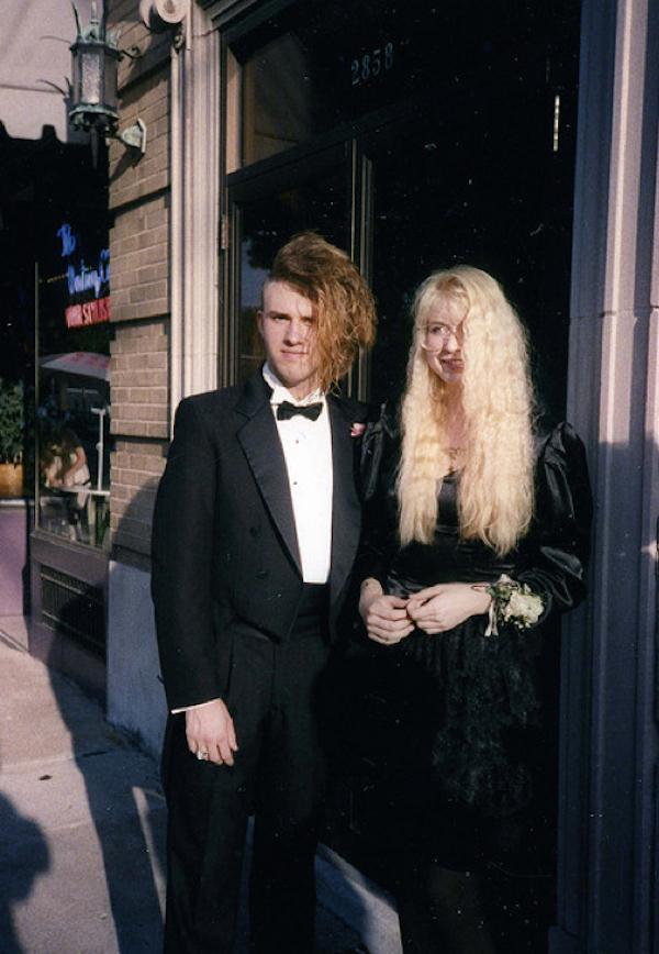 80s goth prom