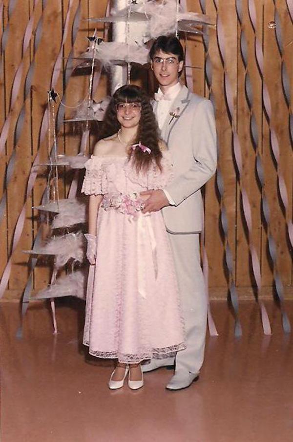 awkward prom photos 80s