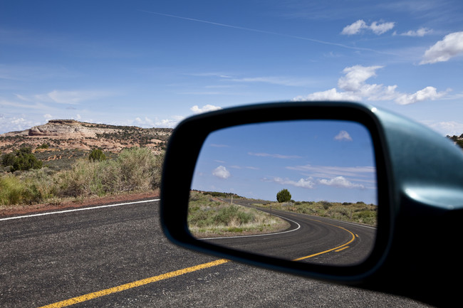 If you have trouble with blind spots, set your mirrors so you can't see any of your vehicle. This will make the cars around you more visible.