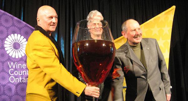 On January 14, 2011, over 30 Ontario wineries poured 27 liters of icewine into a four-foot-tall flute, successfully setting the pouring record.