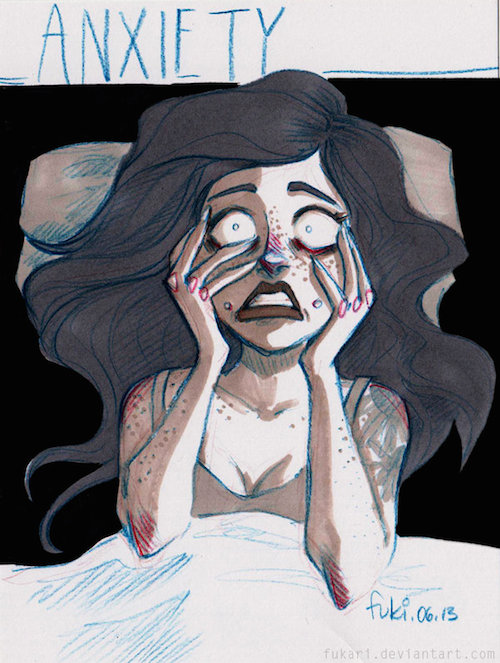 17 Illustrations That Perfectly Capture Anxiety