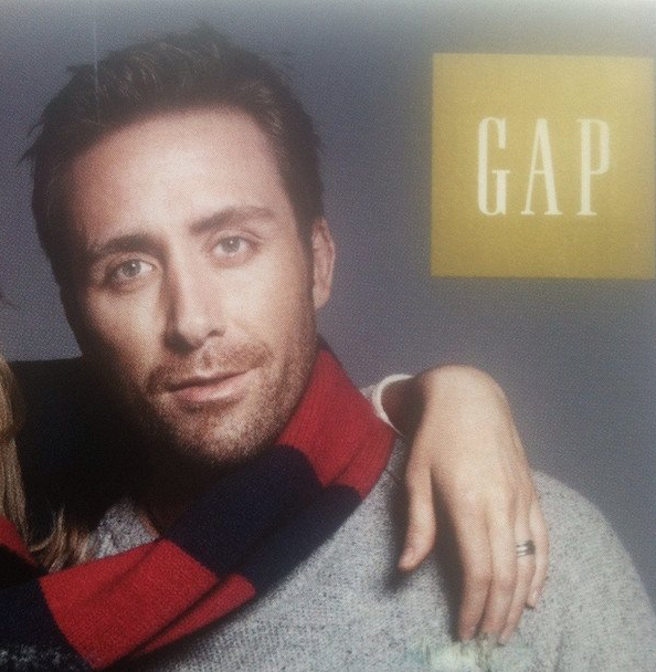 Gap has found the love child of Nic Cage and Jake Gyllenhaal.