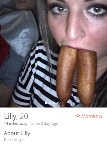 photo caption - Lilly, 20 Moments 14 miles away active 2 days ago About Lilly Kern dergs