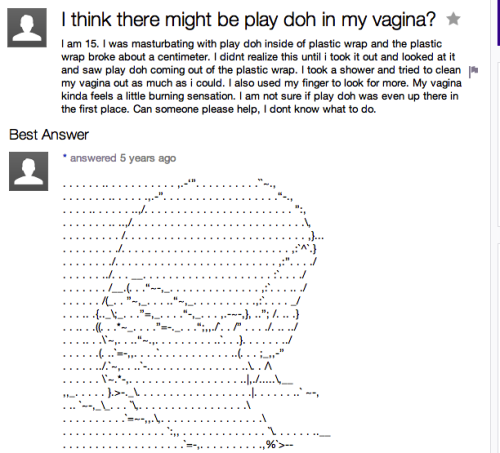 22 Yahoo Questions About Sex