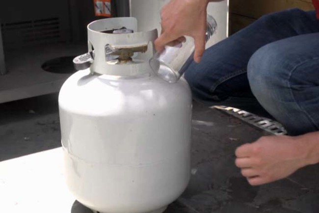Not sure if you're low on propane? You can check that using a warm glass of water