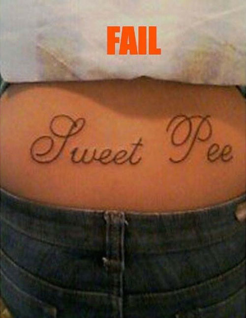 20 of the Most Embarrassing Lower Back Tattoos