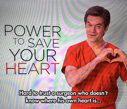 album cover - Power To Save Your Heart Hard to trust a surgeon who doesn't know where his own heart is...