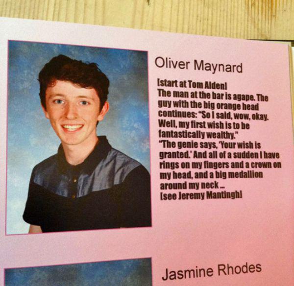 These Kids Created What May be the Most Elaborate Yearbook Joke