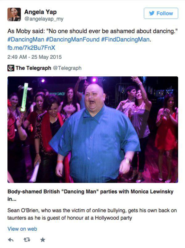 The party had all the bells and whistles, and according to BBC, nearly 1,000 people turned up to the event, which was organized by DanceFree Movement, which also raised money for other anti-bullying charities.
Needless to say, Sean danced his pants off and everybody was in great spirits.