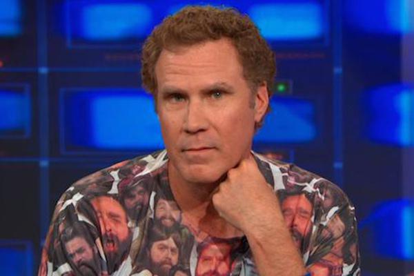 We’ve all seen those self printed face t-shirts, well guess who wore them first? Will wore a Zach Galifianakis shirt on The Daily Show, and the internet went nuts.