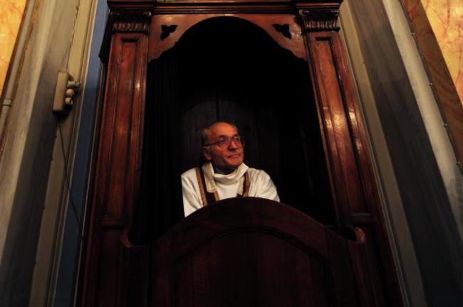 Confessional booths were built by the church not for privacy, but to prevent the priests from having sex with young women who came to confession.