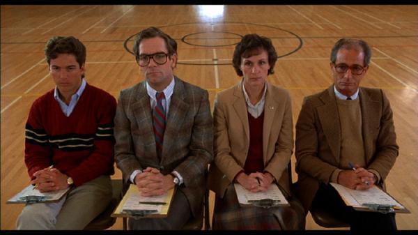 In Back to the Future Huey Lewis, (yes, the one who wrote The Power of Love) plays one of the stuffy judges from the beginning of the film when Marty is auditioning.