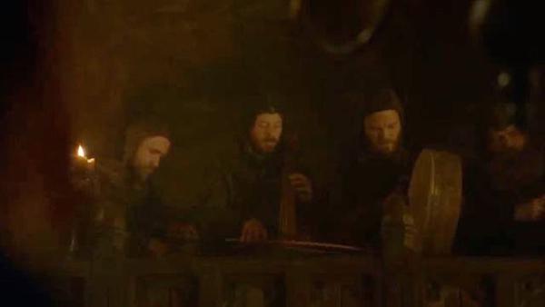Will Champion, the drummer for coldplay also got a musical spot in Game of Thrones when he played another wedding. The Red Wedding.
