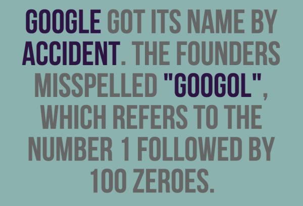 18 facts you may not have known about google