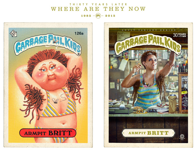 6 Garbage Pail Kids Who Are All Grown Up In These WTF Illustrations