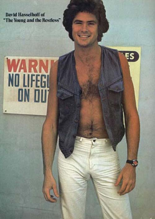 david hasselhoff 1978 - David Hasselhoff of "The Young and the Restless" Es Warn No Lifegi On Ou