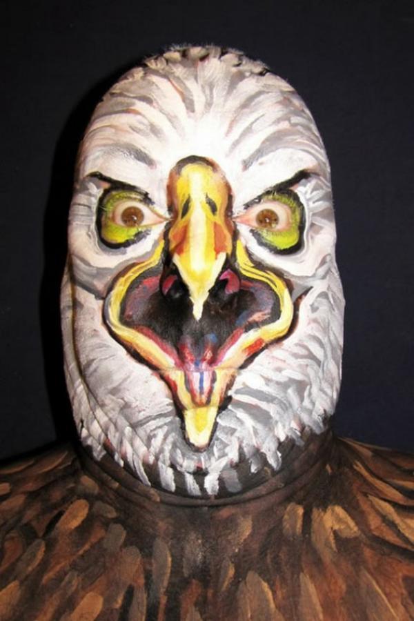 29 extremely weird and cool examples of face paint