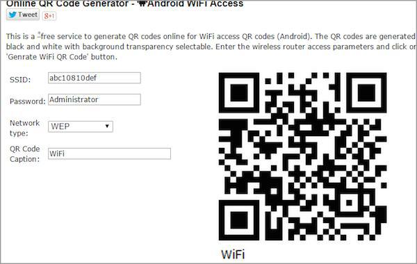 You can easily share your Wi-Fi passwords with friends using a personally generated QR code that you can print and stick on your wall.