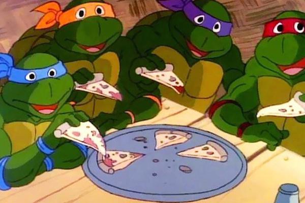 The TMNT were so famous for their pizza weakness, that it caused a battle between pizza giants. Pizza Hut spent $20 million on a marketing campaign with the TMNT movie, but it was Domino’s who successfully won the privilege of being featured in the movie.
