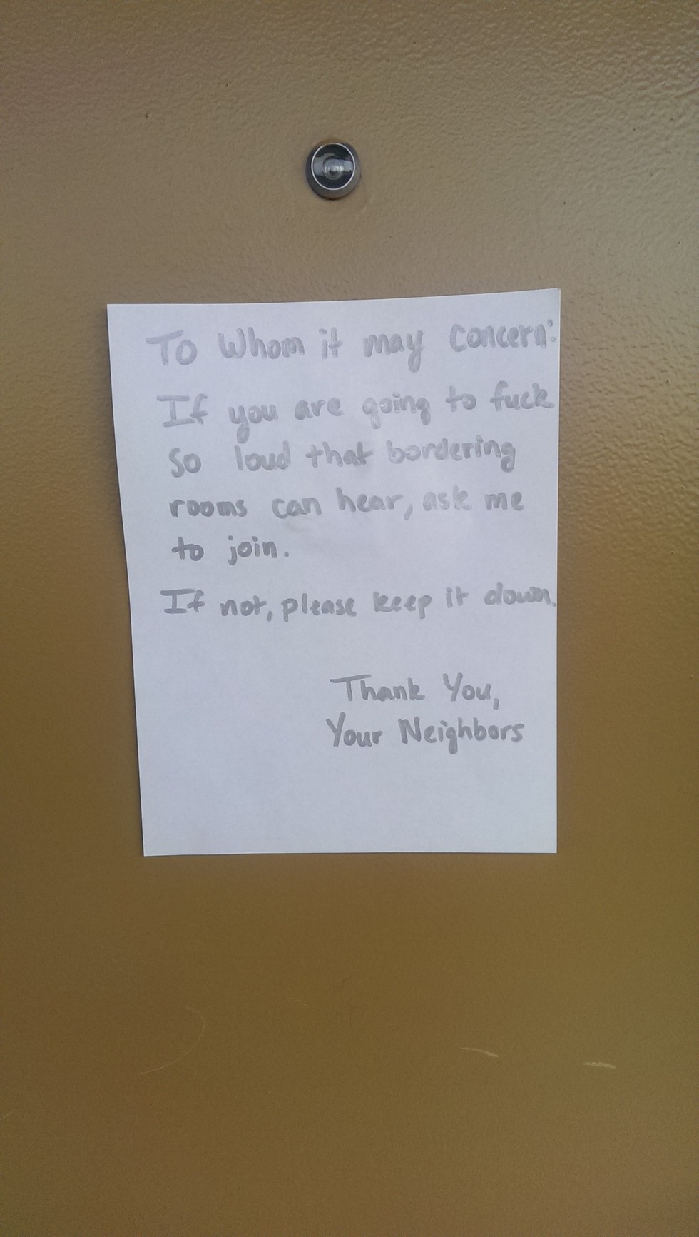 12 People Tired Of Hearing Their Neighbors Banging