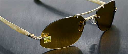 Luxuriator Style 23 Canary Diamond Sunglassses - $65,000