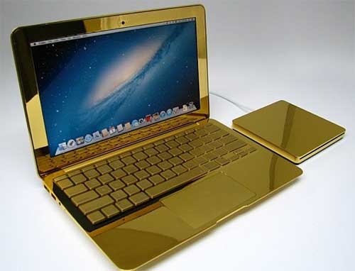 24K Gold MacBook Pro - $30k