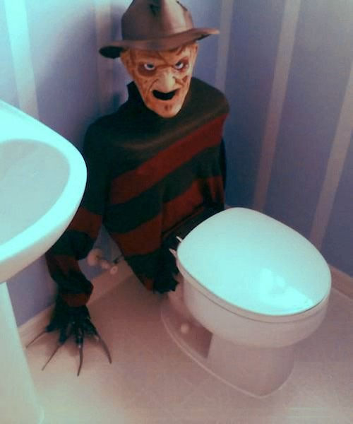 21 of the Strangest Bathroom Decorations Ever