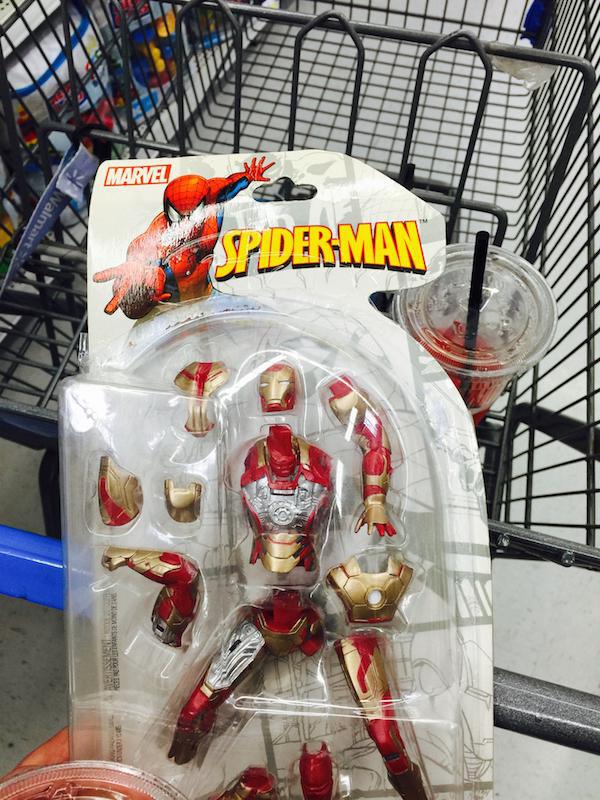 Marvel Walmart Spiderman Toevoer