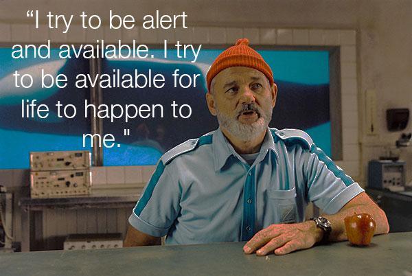 Bill Murray teaches us 18 insightful lessons about life